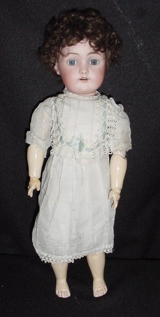 Front View of Doll with Original Underdress