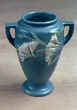 Roseville Freesia Blue Vase